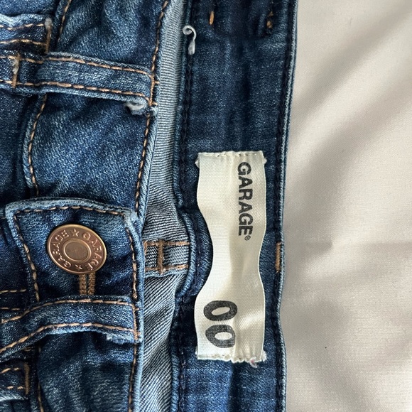 WOMEN’S GARAGE JEANS SIZE 00 - Picture 3 of 3
